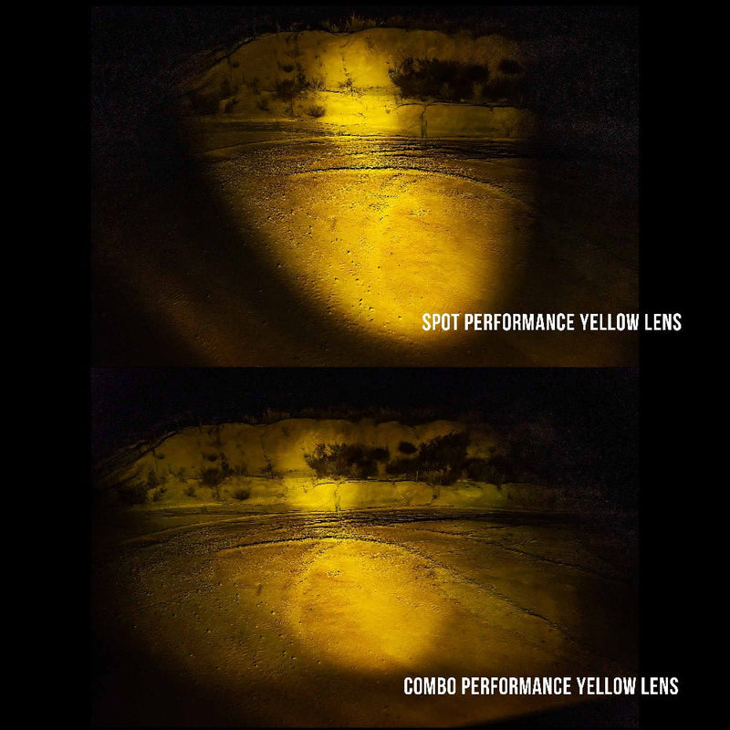 KC HiLiTES - FLEX ERA LED Light Bar - Yellow Spot Beam Lens - Goats Trail