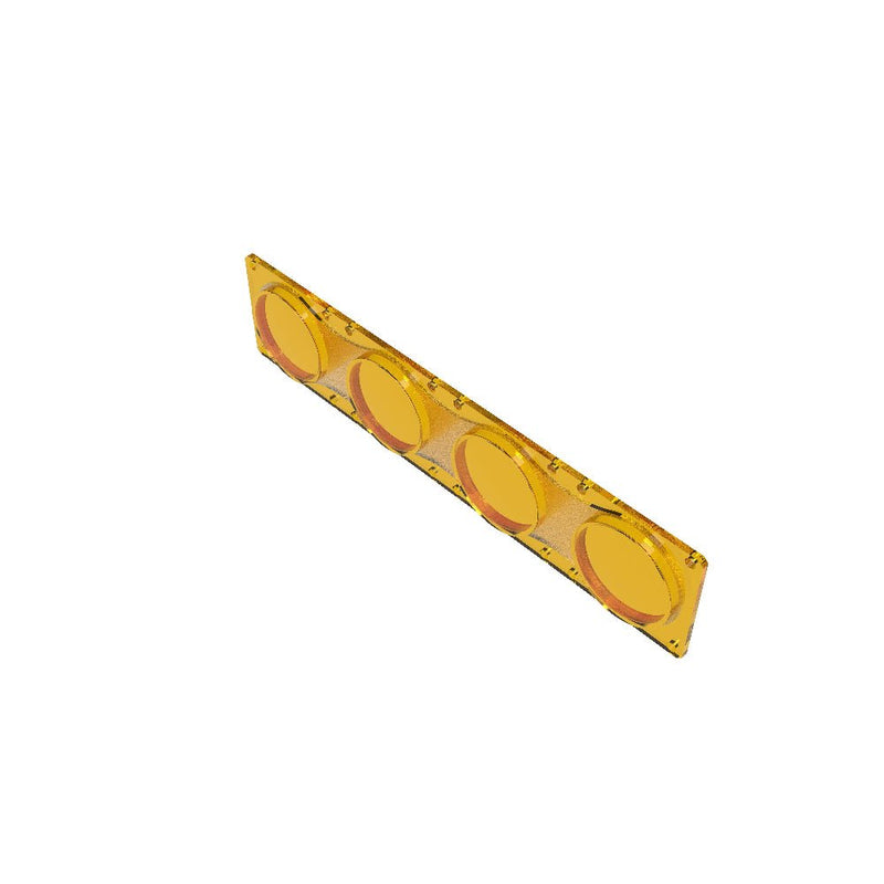 KC HiLiTES - FLEX ERA LED Light Bar - Yellow Spot Beam Lens - Goats Trail
