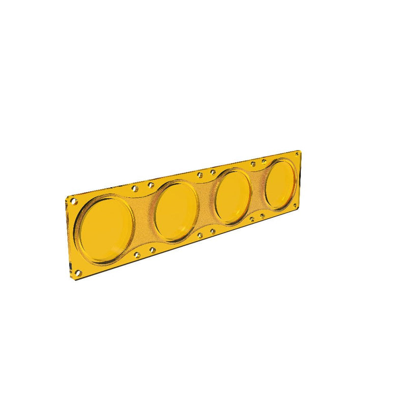 KC HiLiTES - FLEX ERA LED Light Bar - Yellow Spot Beam Lens - Goats Trail