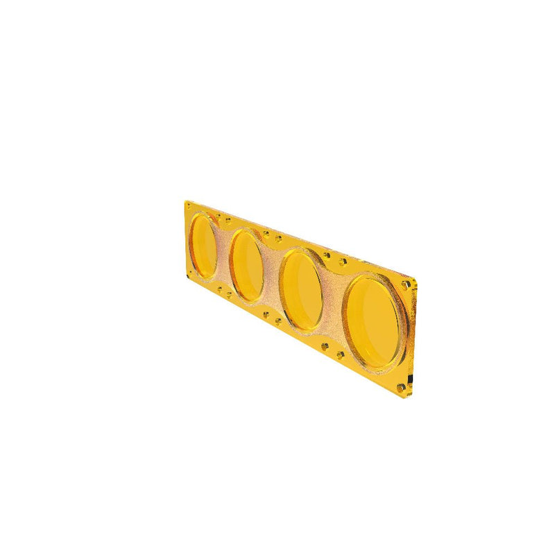 KC HiLiTES - FLEX ERA LED Light Bar - Yellow Spot Beam Lens - Goats Trail