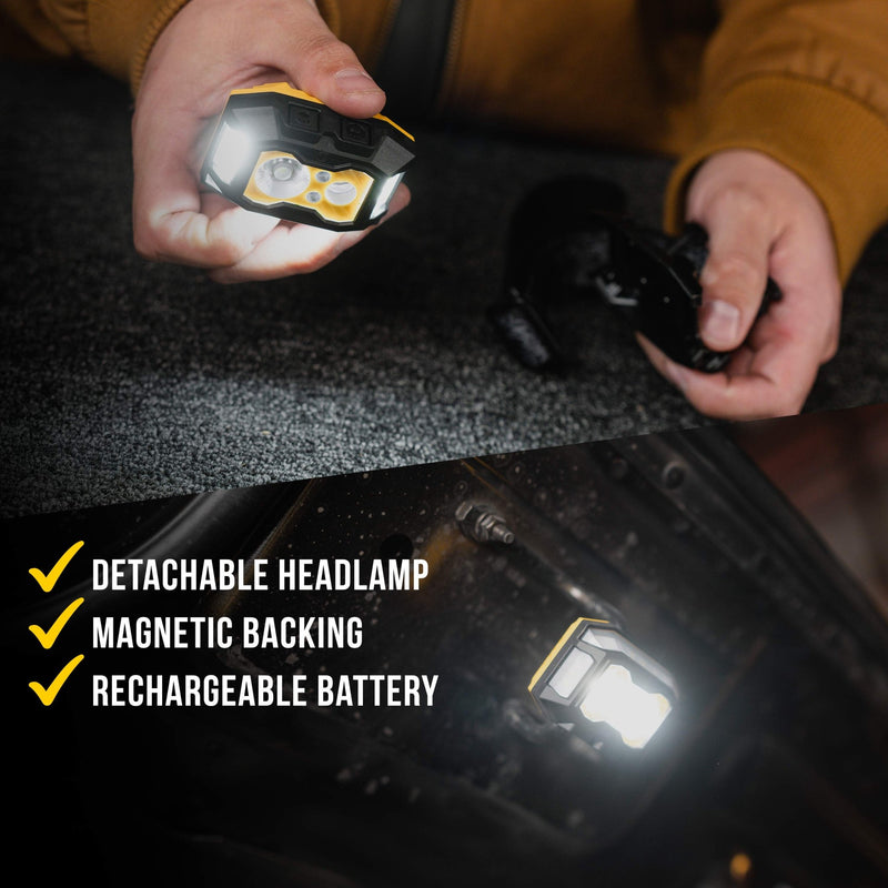 KC HiLiTES FLX 1K Magnetic Headlamp - Goats Trail