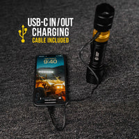 KC HiLiTES FLX 3K Rechargeable Flashlight - Goats Trail