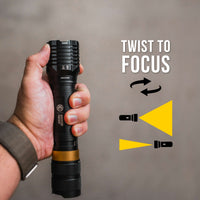 KC HiLiTES FLX 3K Rechargeable Flashlight - Goats Trail