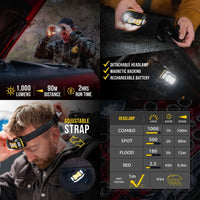 KC HiLiTES FLX Portable Lights Bundle - Goats Trail
