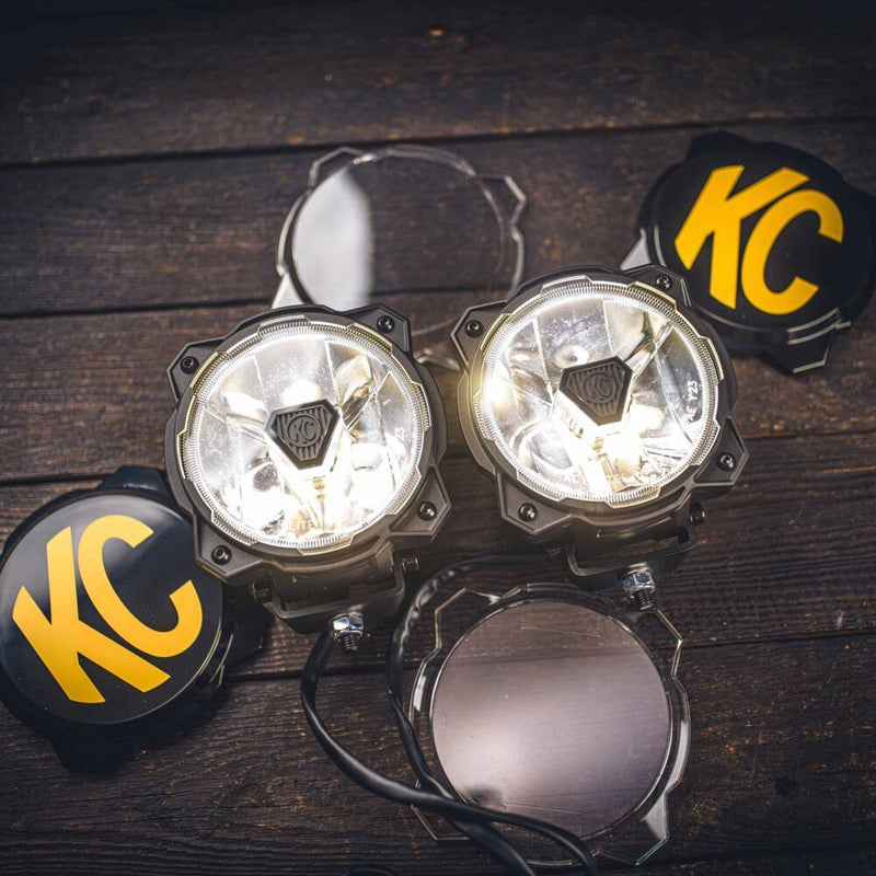 KC HiLiTES Gravity Titan LED Lights - 2 - Light System - Goats Trail