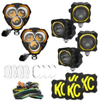 KC HiLiTES - Hybrid Front Bumper LED Light Kit - Off - Road System - Goats Trail