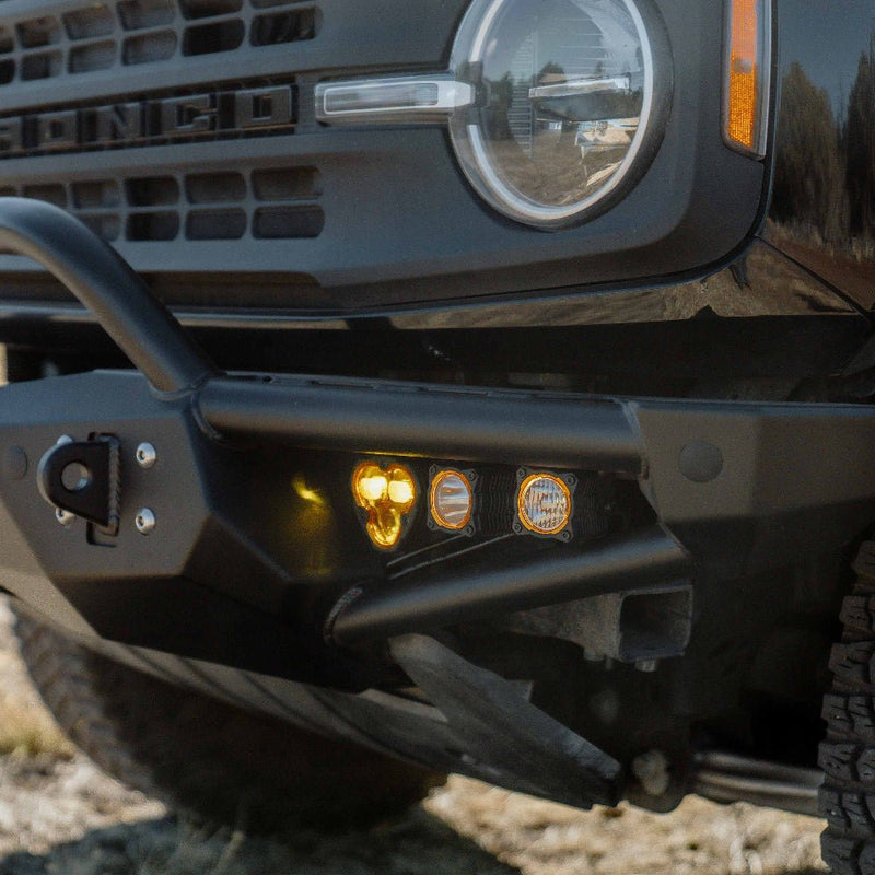 KC HiLiTES Hybrid Front Bumper LED Light Kit - SAE System - Goats Trail