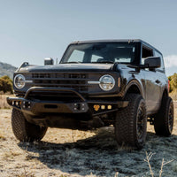 KC HiLiTES Hybrid Front Bumper LED Light Kit - SAE System - Goats Trail