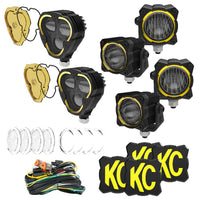 KC HiLiTES Hybrid Front Bumper LED Light Kit - SAE System - Goats Trail