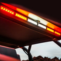KC HiLiTES - Multi - Function Chase Bar Kit - LED Light Bar for Polaris RZR - Goats Trail