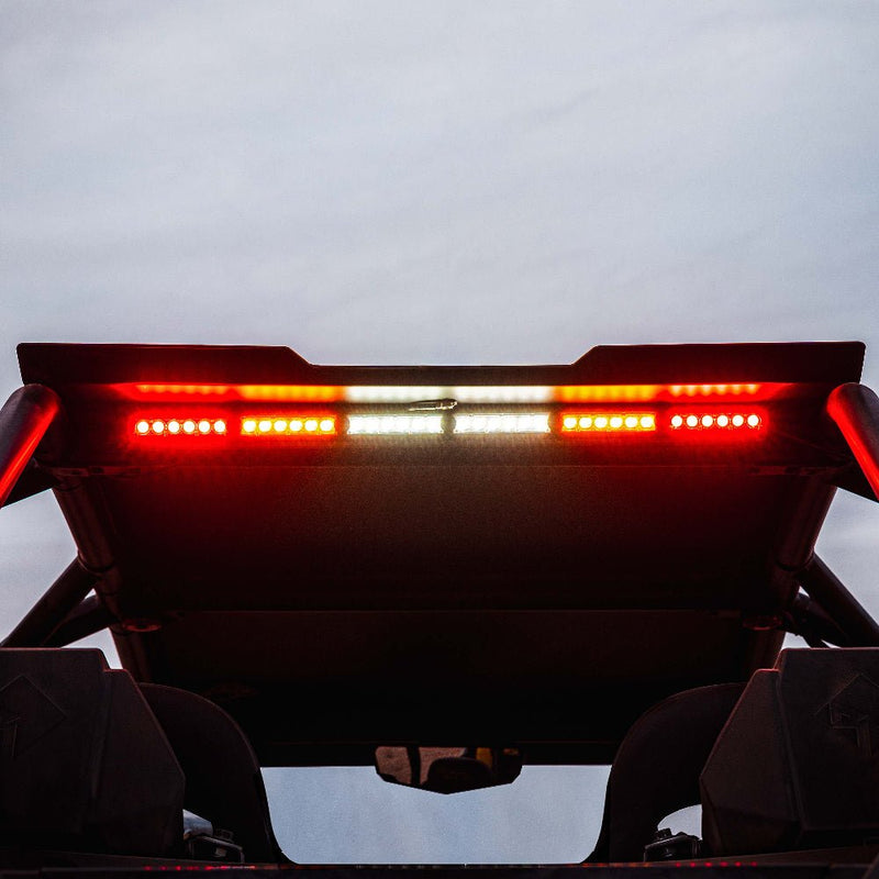 KC HiLiTES - Multi - Function Chase Bar Kit - LED Light Bar for Polaris RZR - Goats Trail