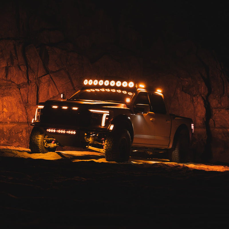 KC HiLiTES Profile 10” SideCast Flush Mount Lights - Goats Trail