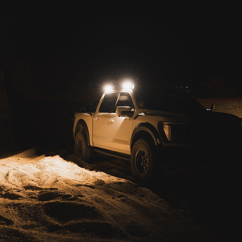 KC HiLiTES Profile 10” SideCast Flush Mount Lights - Goats Trail