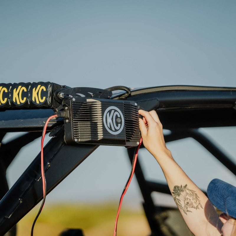 KC HiLiTES Solar Charge Hub Bundle - Goats Trail