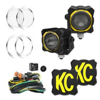 KC HiLiTES Toyota Tundra A - Pillar Ditch Mount & Lights Bundle - Goats Trail