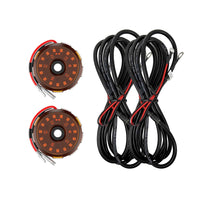 KC HiLiTES Two - Light Add - On Cyclone V2 Kit - Amber - Goats Trail