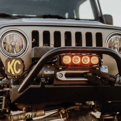 KC HiLiTES Winch Fairlead Light Mount - Goats Trail