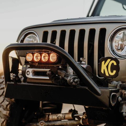 KC HiLiTES Winch Fairlead Light Mount - Goats Trail