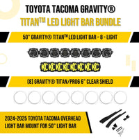KC Toyota Tacoma Gravity Titan LED Light Bar Bundle - Goats Trail