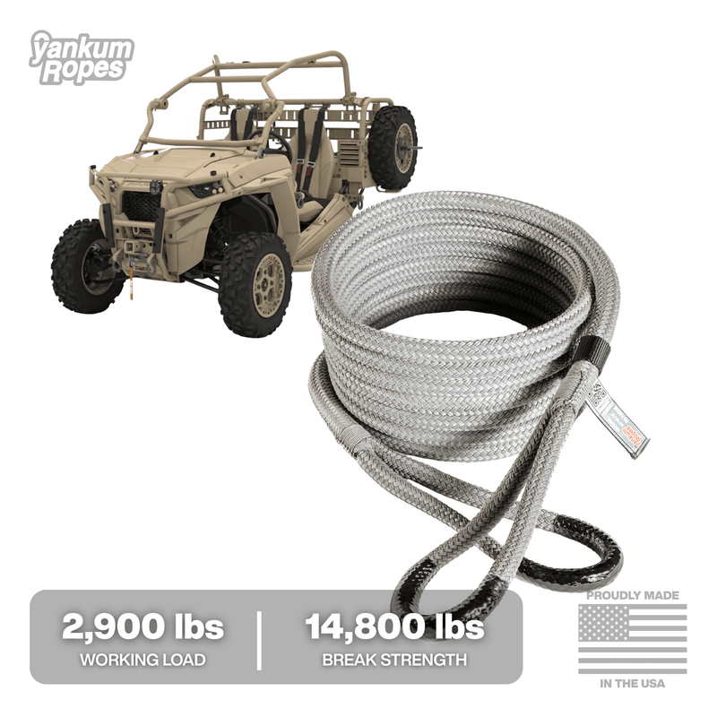 Kinetic Recovery Rope - Military - Goats Trail