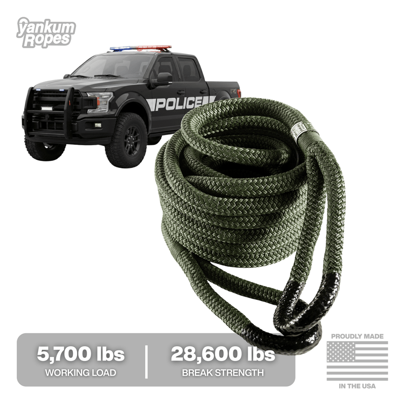 Kinetic Recovery Rope - Military - Goats Trail