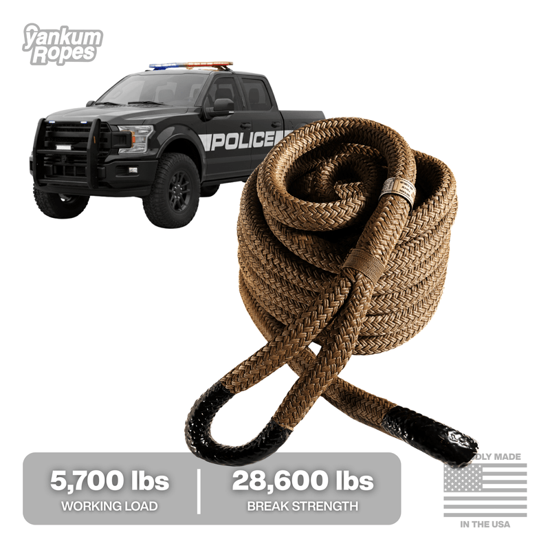 Kinetic Recovery Rope - Military - Goats Trail