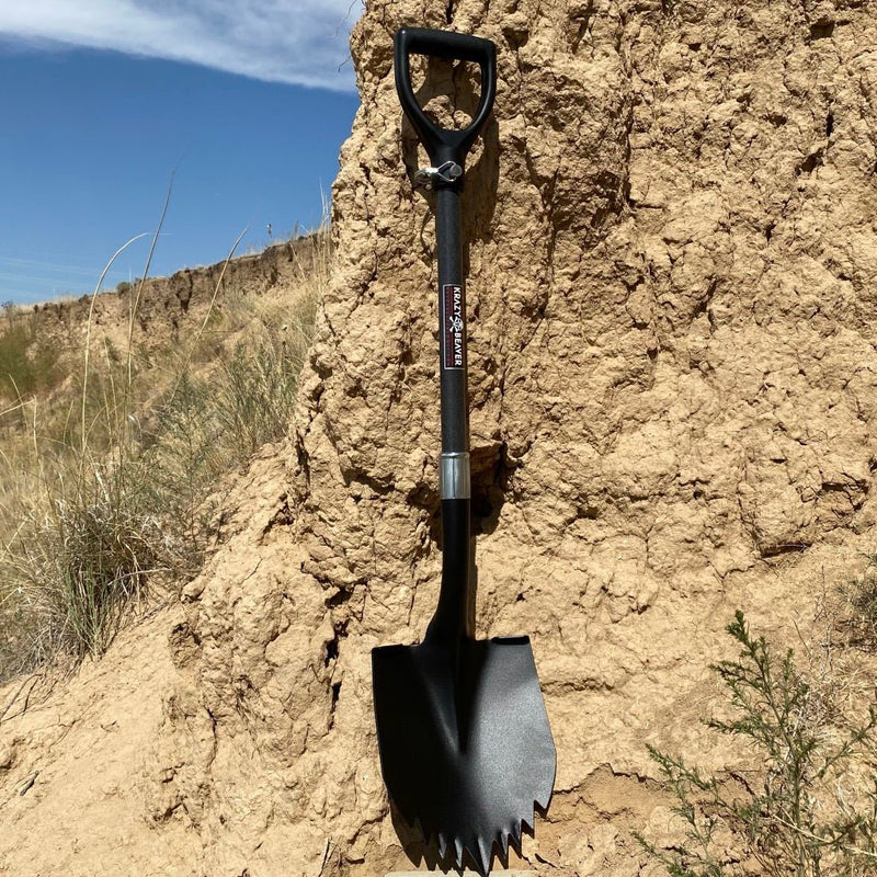 Krazy Beaver Shovel - Black Edition - Overlanding Gear - Goats Trail
