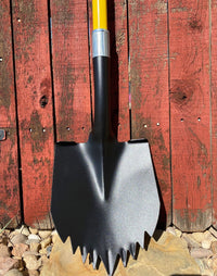 Krazy Beaver Shovel (Black Textured Head/Yellow Handle) - Goats Trail