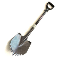 Krazy Beaver Shovel Silver Vein Head/Black Handle - Overland Gear - Goats Trail