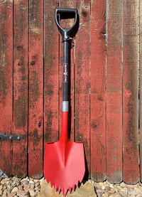 Krazy Beaver Shovel Textured Red Head/Black Handle - Goats Trail