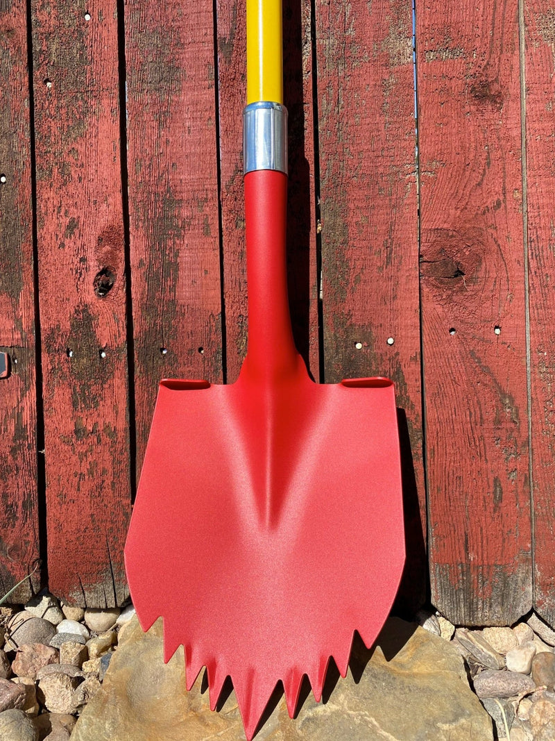 Krazy Beaver Shovel (Textured Red Head/Yellow Handle) - Goats Trail