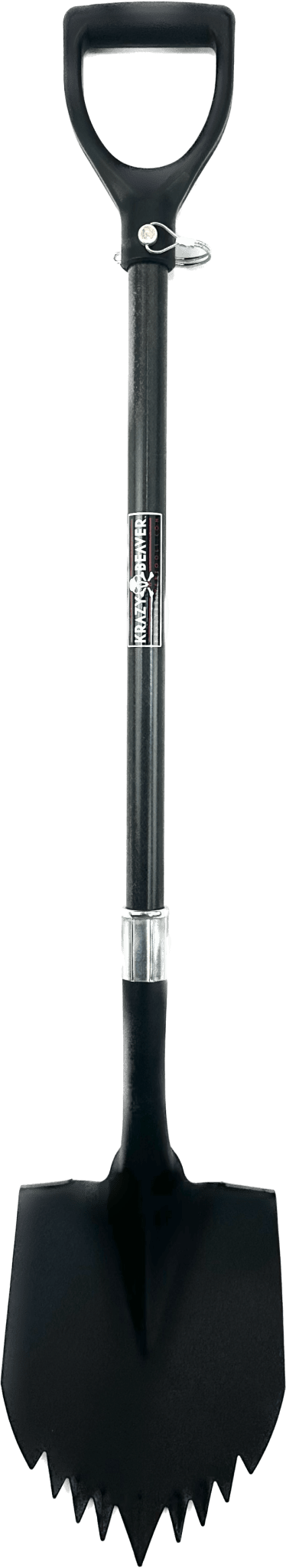 Krazy Beaver Shovel XL (Black Textured Head/Black Handle) - Goats Trail