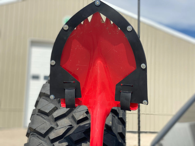 Krazy Beaver Shovel XL (Black Textured Head/Black Handle) - Goats Trail