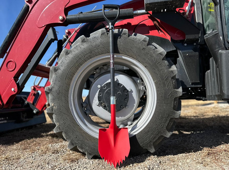 Krazy Beaver Shovel XL (Red Textured Head/Black Handle) - Goats Trail