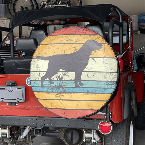 Labrador Retriever Tire Cover - Goats Trail