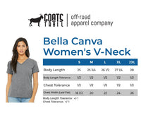 Ladies Rock Off - Road Club Slim Fit V - Neck Tee - Goats Trail