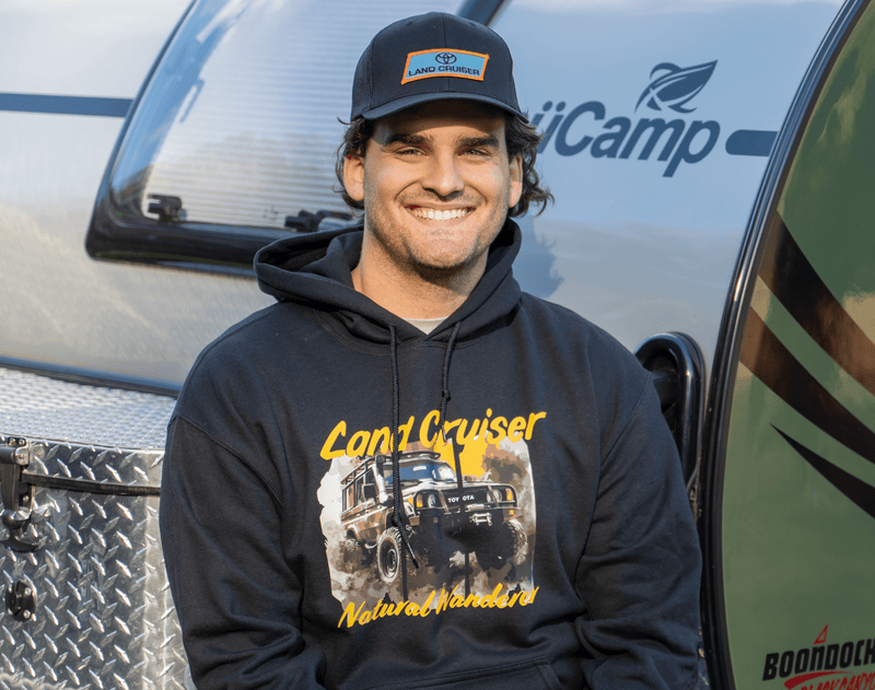 Land Cruiser Vintage Hoodie - Goats Trail