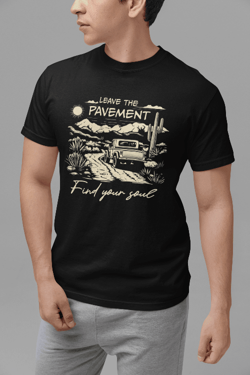 Leave the Payment Find Your Soul Tee - 4x4 Off Road Apparel - Goats Trail