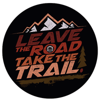 Leave the Road Take the Trail Off Road Spare Tire Cover - Goats Trail