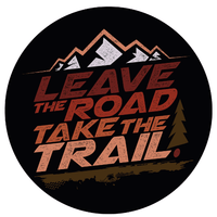 Leave the Road Take the Trail Off Road Spare Tire Cover - Goats Trail