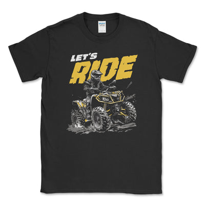 Let's Ride ATV Graphic Tee Shirt - Goats Trail Off-Road Apparel Company