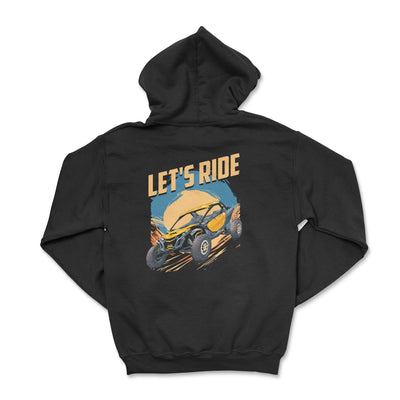 Let's Ride Into the Sunset Together SXS Hoodie - Goats Trail Off-Road Apparel Company