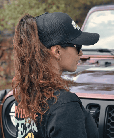 Lifted Lifestyle Women's Ponytail Hat - Goats Trail Off - Road Apparel Company