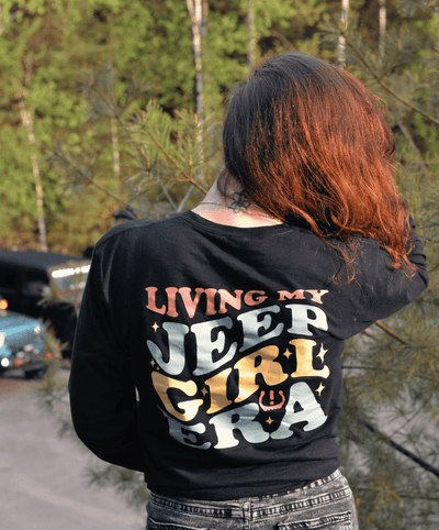 Living My Jeep Girl Era Longsleeve Tee - Goats Trail Off - Road Apparel Company