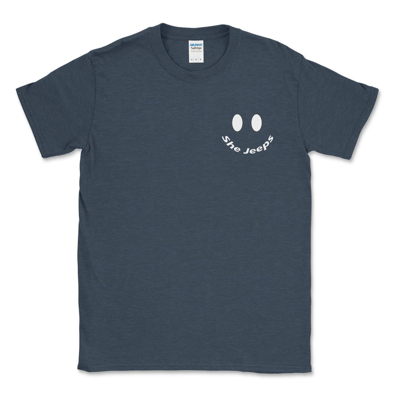 Living My Jeep Girl Era White Print Graphic Tee - Goats Trail