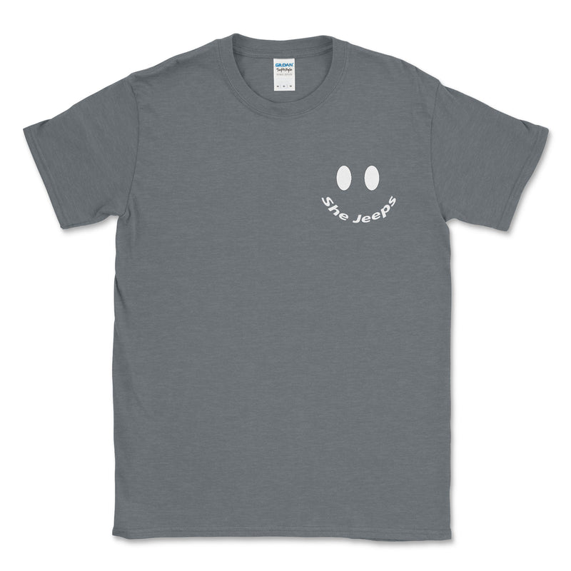 Living My Jeep Girl Era White Print Graphic Tee - Goats Trail