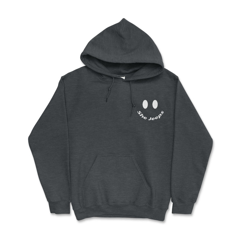 Living My Jeep Girl Era White Print Hoodie - Goats Trail