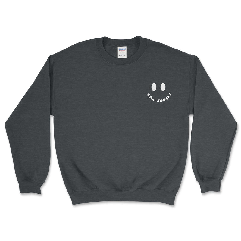 Living My Jeep Girl Era White Print Sweatshirt - Goats Trail