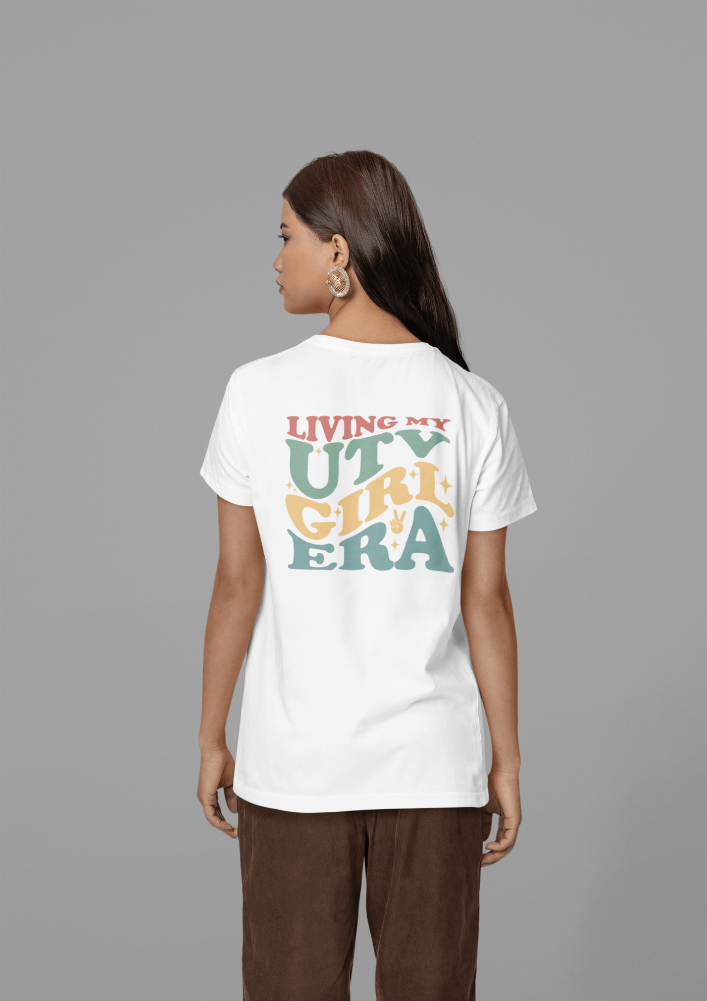 Living My UTV Girl Era Tee Shirt - Goats Trail Off-Road Apparel Company