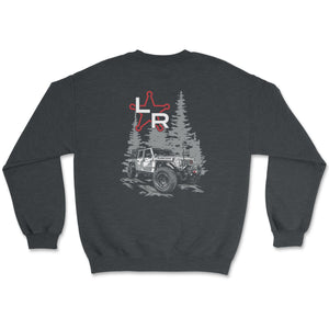 Lone Rubicon Offroad Lifestyle Sweatshirt - Goats Trail Off-Road Apparel Company